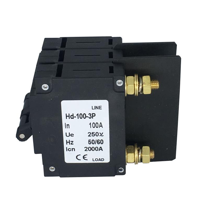 液壓電磁斷路器 好電電氣設(shè)備 保護(hù)磁吹式斷路器Hd-100系3P/100A